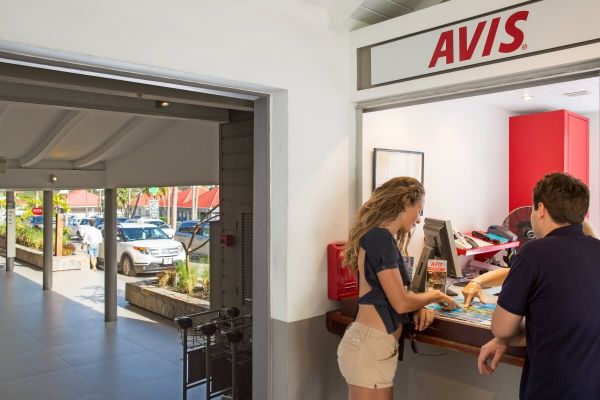 AVIS Agency Booth by the Airport (SBH)