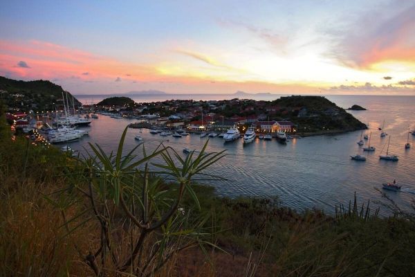Reach Gustavia and take a walk on the harbor.